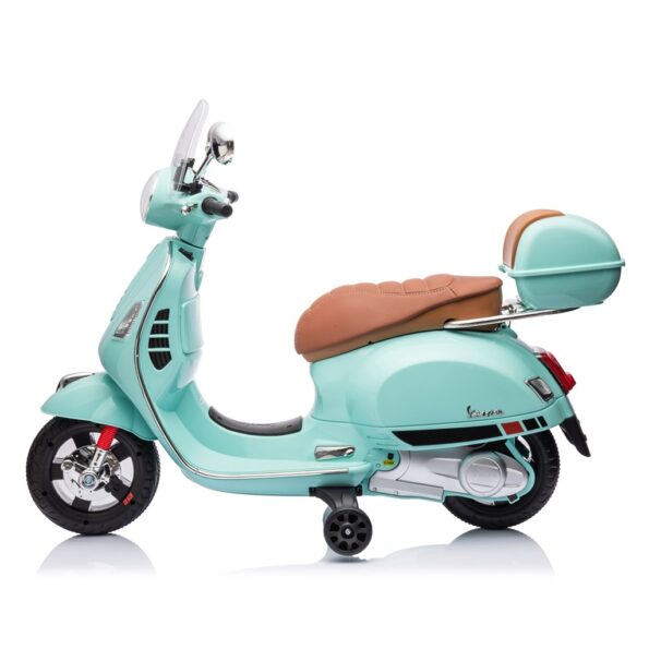 Elektrický skúter Milly Mally Vespa GTS Super mint – Obrázok 3