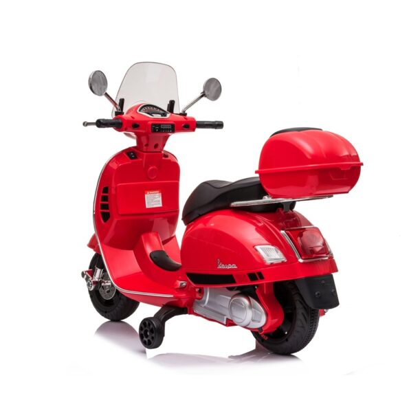 Elektrický skúter Milly Mally Vespa GTS Super red – Obrázok 12