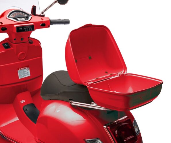 Elektrický skúter Milly Mally Vespa GTS Super red – Obrázok 8