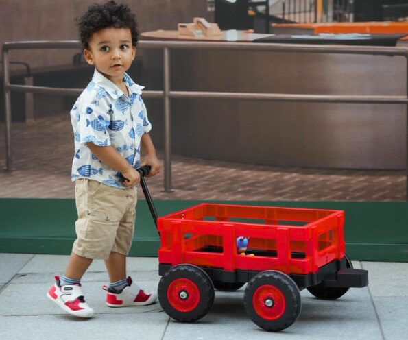 Elektrický traktor Milly Mally Rolly red – Obrázok 11