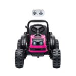 Elektrický traktor s prívesom Milly Mally Farmer ružová – Obrázok 2