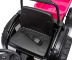 Elektrický traktor s prívesom Milly Mally Farmer ružová – Obrázok 10