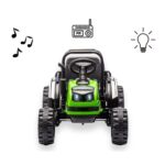 Elektrický traktor s prívesom Milly Mally Farmer zelený – Obrázok 10