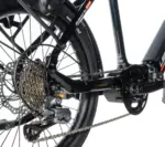 Elektrobicykel Leader Fox E-BIKE 20" URBY-1, BLACK SHINY – Obrázok 4