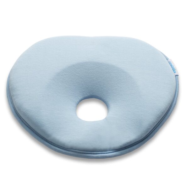 Ergonomický dojčenský vankúšik New Baby BASIC Blue – Obrázok 2