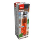 Fľaša Banquet na čaj dvojstenná Doblo 500 ml, so sitkom – Obrázok 2