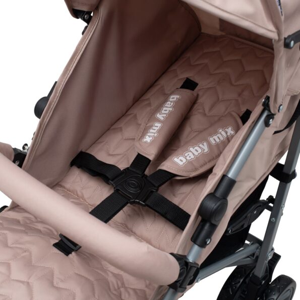 Golfový kočík Olive Baby Mix béžový – Obrázok 5