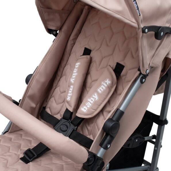 Golfový kočík Olive Baby Mix béžový – Obrázok 6