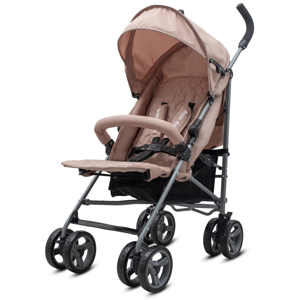 Golfovy-kocik-Olive-Baby-Mix-bezovy Golfový kočík Olive Baby Mix béžový – Obrázok 1