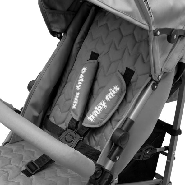 Golfový kočík Olive Baby Mix sivý – Obrázok 5