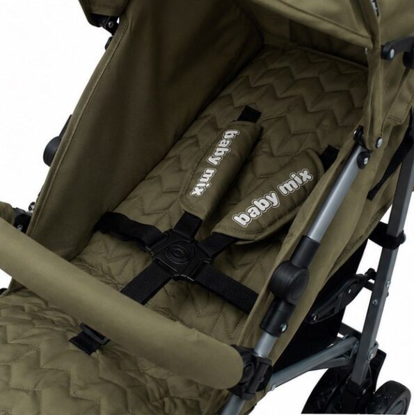 Golfový kočík Olive Baby Mix zelený – Obrázok 5