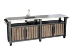 Grilovací stolík Keter UNITY Chef 415 l Ashwood