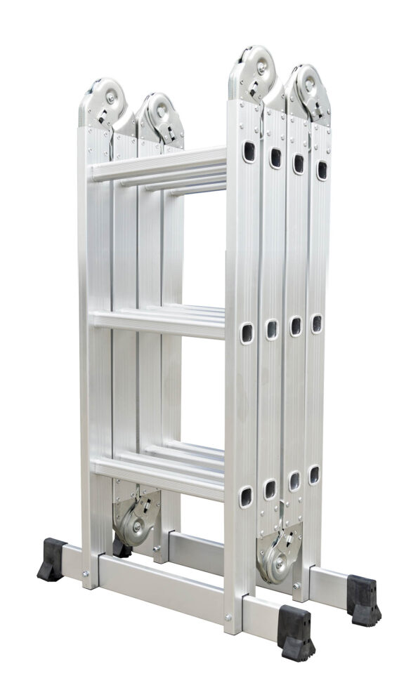 Hliníkový rebrík G21 GA-SZ-4x3-3,7M multifunkčné – Obrázok 4