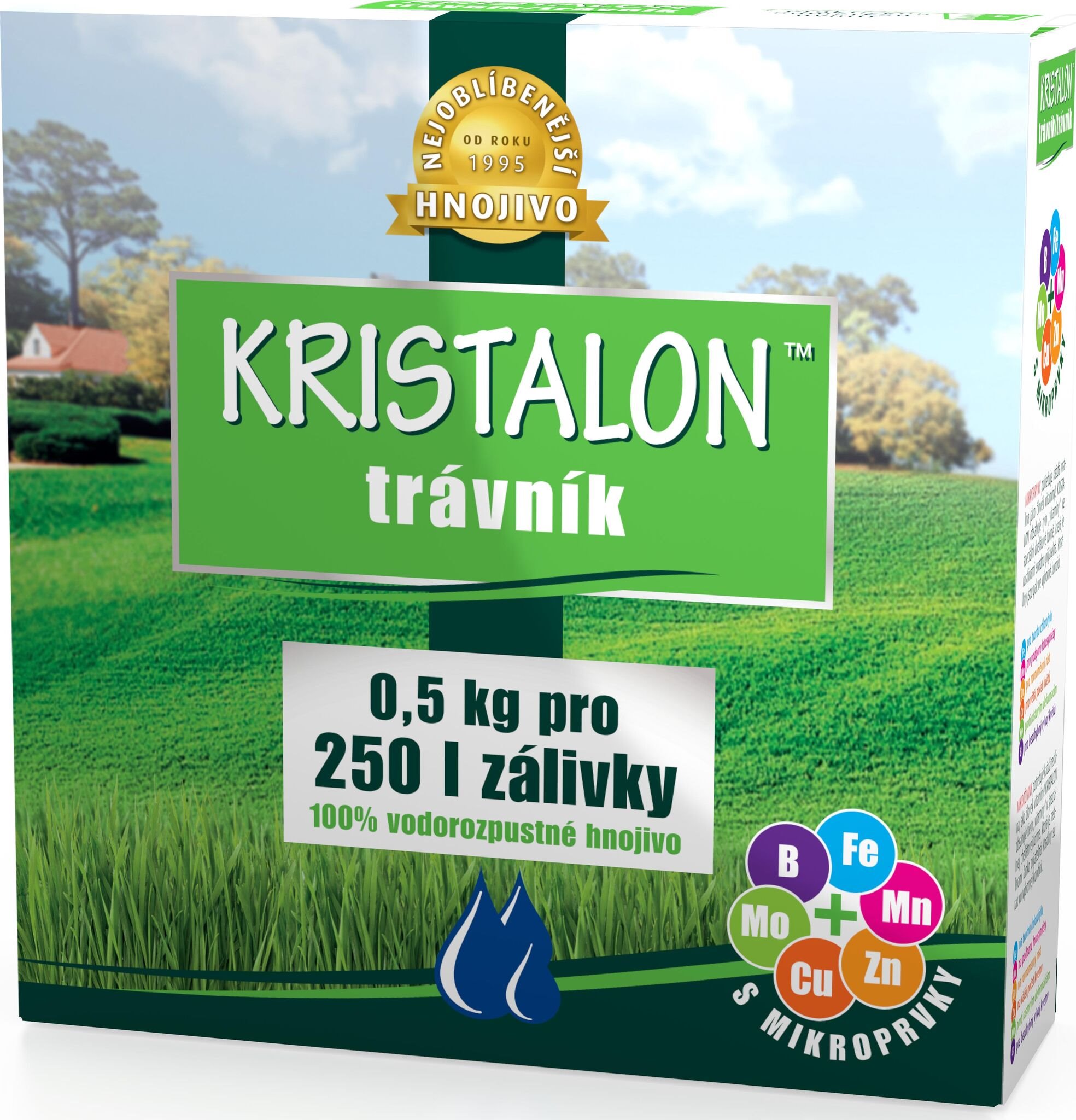 Hnojivo-Agro-Kristalon-Travnik-0.5-kg Hnojivo Agro Kristalon Trávník 0.5 kg – Obrázok 1