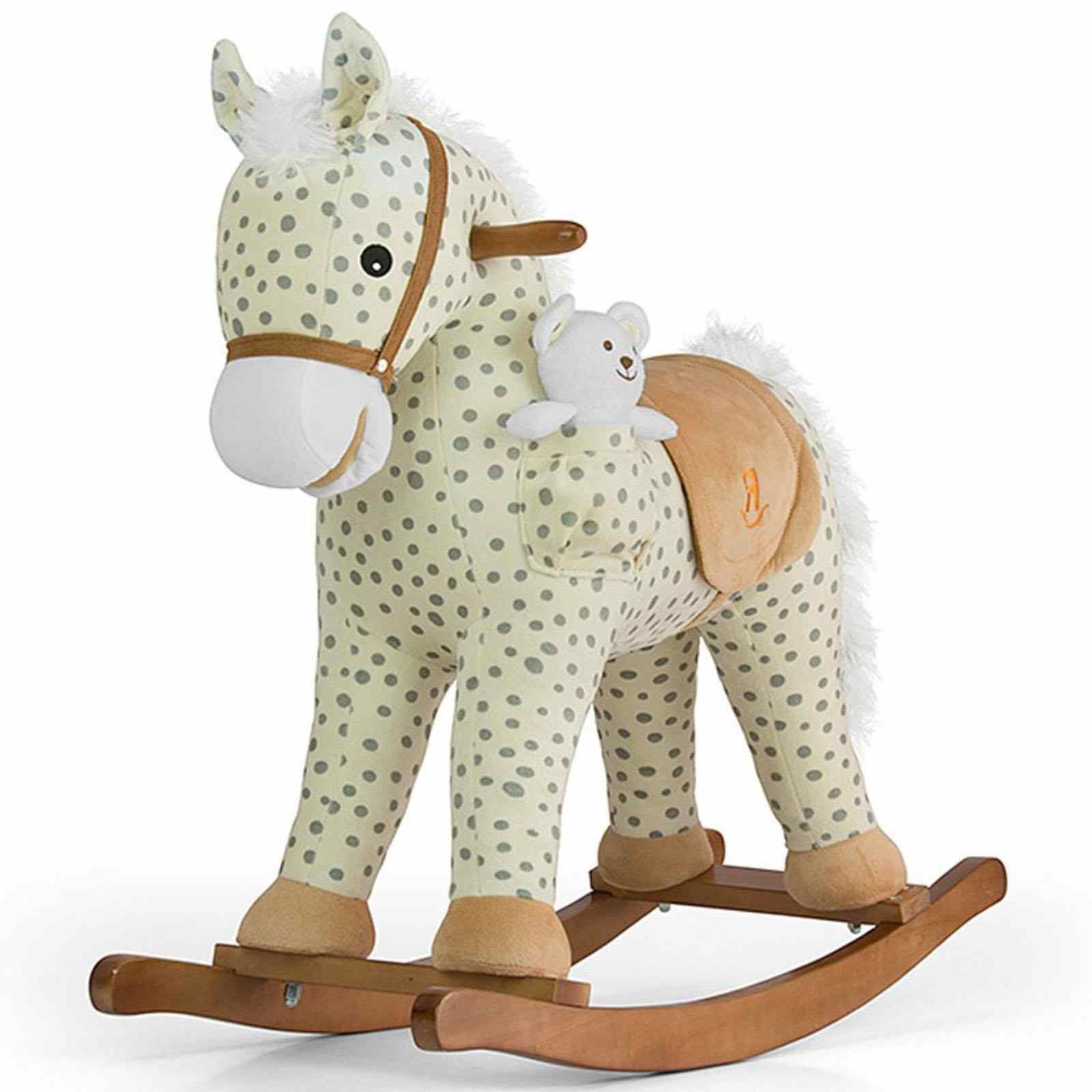 Hojdaci-konik-s-melodiou-Milly-Mally-Pony-Gray-Dot Hojdací koník s melódiou Milly Mally Pony Gray Dot – Obrázok 1