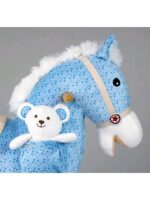 Hojdací koník s melódiou Milly Mally Pony fialový – Obrázok 2