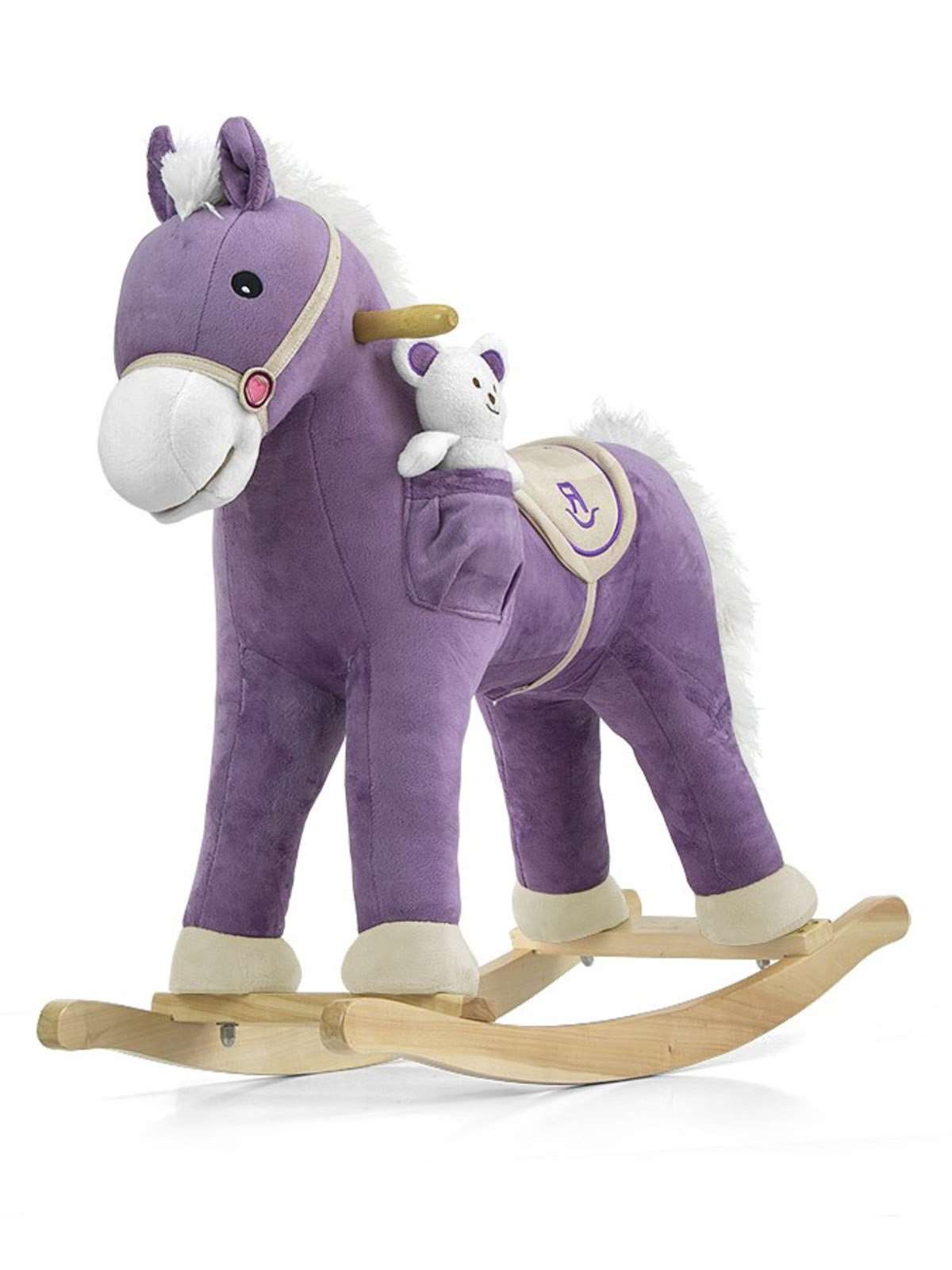 Hojdaci-konik-s-melodiou-Milly-Mally-Pony-fialovy Hojdací koník s melódiou Milly Mally Pony fialový – Obrázok 1