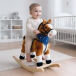 Hojdací koník s melódiou a šatkou Baby Mix Zeus – Obrázok 8