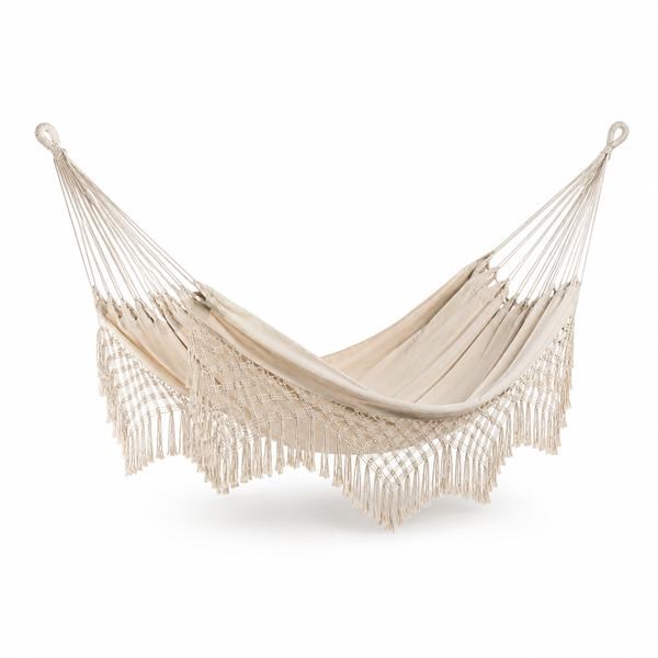 Hojdacia-siet-BOHO-Baby-Mix-bezova Hojdacia sieť BOHO Baby Mix béžová – Obrázok 1