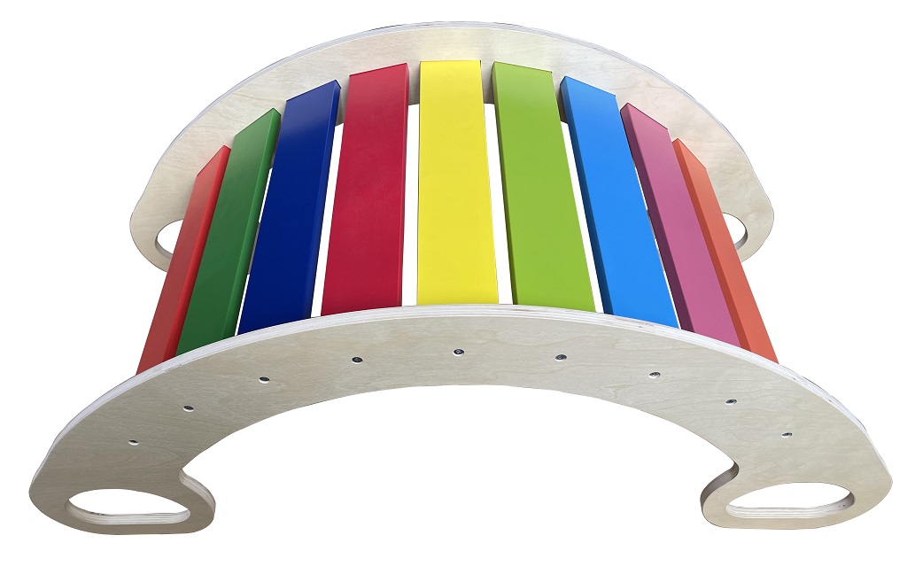 Hojdacka-2Kids-Toys-Montessori-duhova-velka Hojdačka 2Kids Toys Montessori dúhová veľká – Obrázok 1