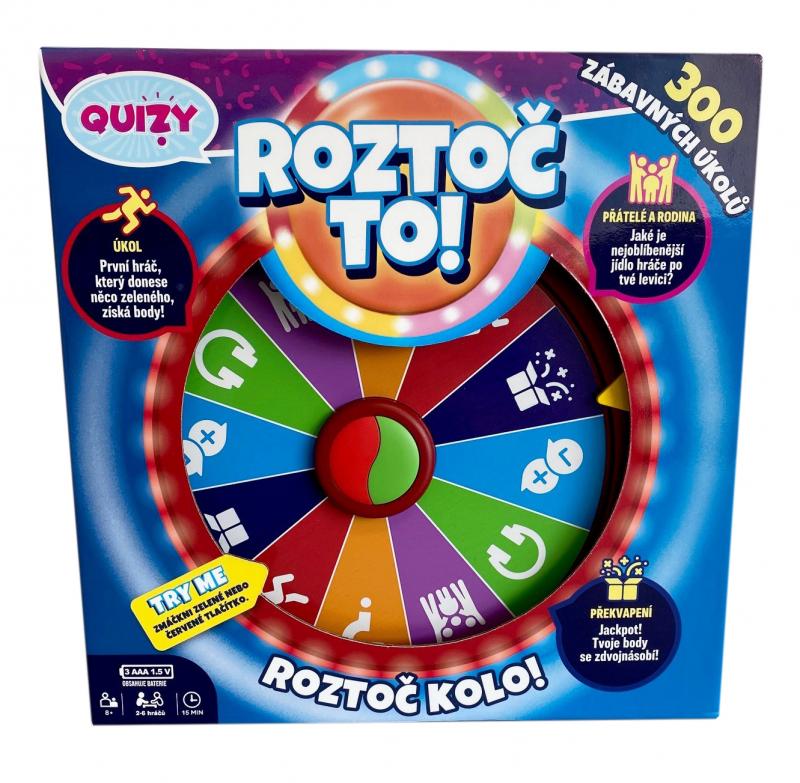 Hra-MAC-TOYS-QUIZY-Roztoc-to Hra MAC TOYS QUIZY Roztoč to! – Obrázok 1