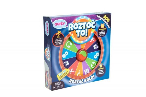 Hra MAC TOYS QUIZY Roztoč to! – Obrázok 3