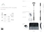 Hrablo Prosperplast ALPE 50 ECO telescopic matne čierne – Obrázok 2