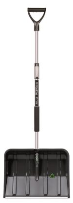 Hrablo Prosperplast ALPE 50 ECO telescopic matne čierne