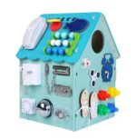 Hračka 2Kids Toys Activity board Domček modrý – Obrázok 2