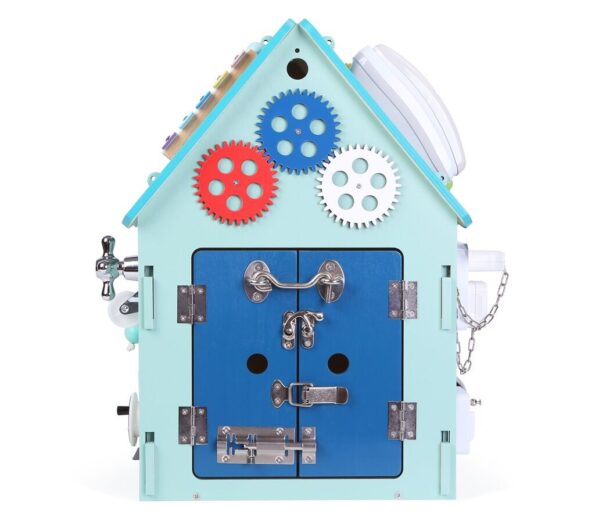 Hračka 2Kids Toys Activity board Domček modrý – Obrázok 3