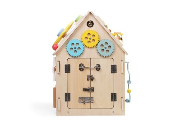 Hračka 2Kids Toys Activity board Domček prírodný – Obrázok 4