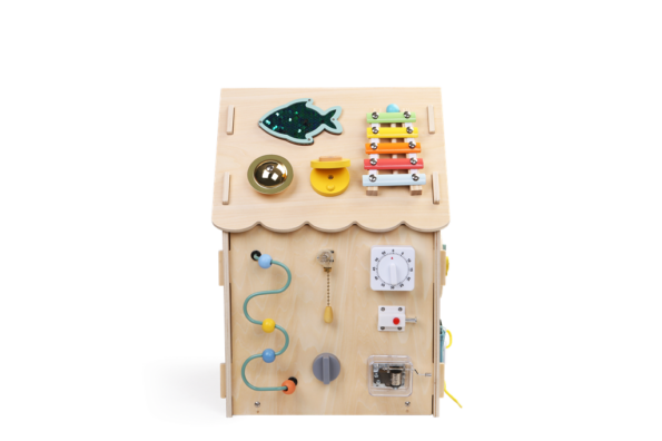 Hračka 2Kids Toys Activity board Domček prírodný – Obrázok 5