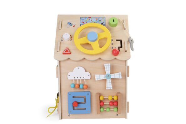 Hračka 2Kids Toys Activity board Domček prírodný – Obrázok 6