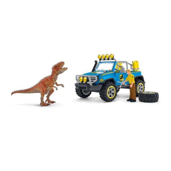 Hračka Schleich Terénne auto s vonkajším výbehom pre dinosaura – Obrázok 2