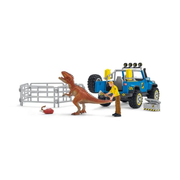 Hračka Schleich Terénne auto s vonkajším výbehom pre dinosaura – Obrázok 4