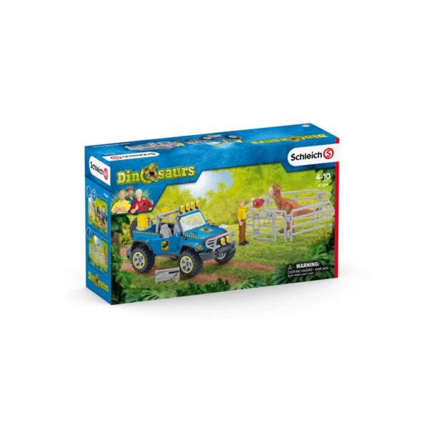 Hračka Schleich Terénne auto s vonkajším výbehom pre dinosaura – Obrázok 9