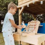Hračka Small Foot Kufrík drevené náradie Deluxe – Obrázok 3