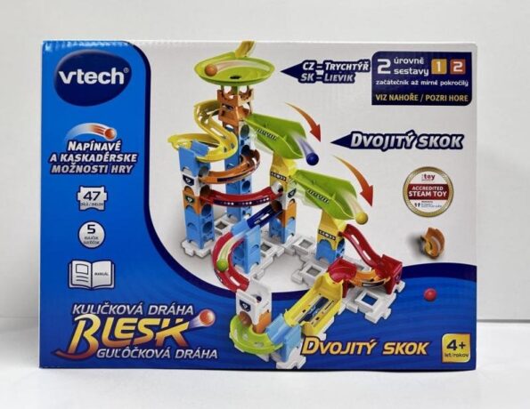 Hračka Vtech Kuličková dráha Blesk - Dvojitý skok – Obrázok 6
