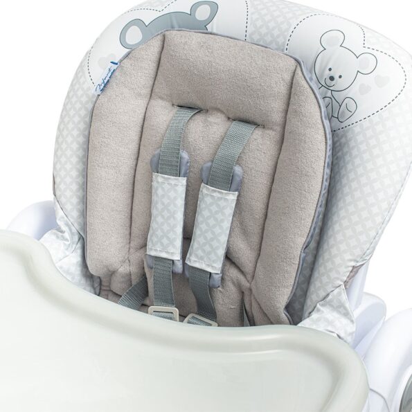 Jedálenská stolička Baby Mix Infant grey – Obrázok 2