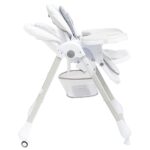 Jedálenská stolička Baby Mix Infant grey – Obrázok 5