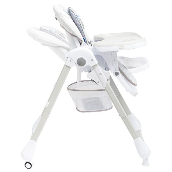 Jedálenská stolička Baby Mix Infant grey – Obrázok 5