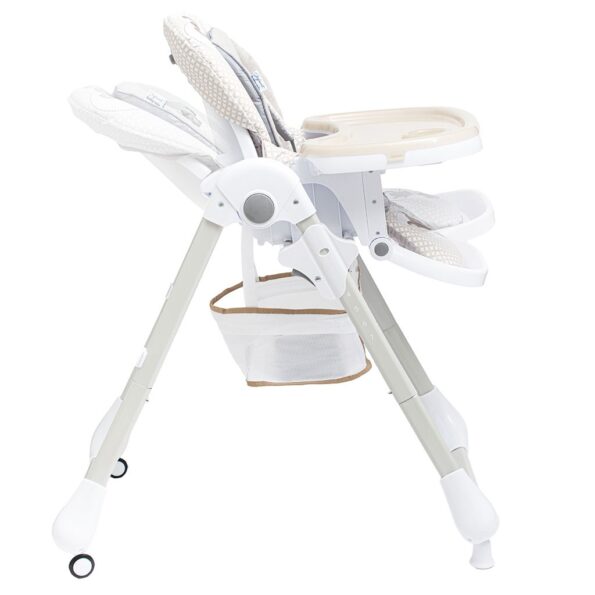 Jedálenská stolička Baby Mix Infant latte – Obrázok 5