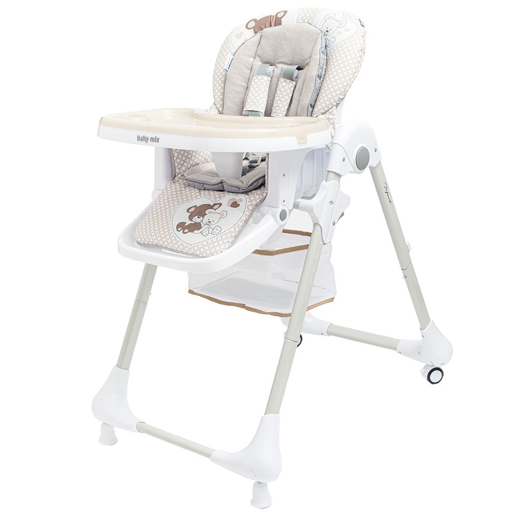 Jedalenska-stolicka-Baby-Mix-Infant-latte Jedálenská stolička Baby Mix Infant latte – Obrázok 1