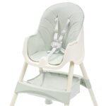Jedálenská stolička Baby Mix Nora dusty green – Obrázok 2