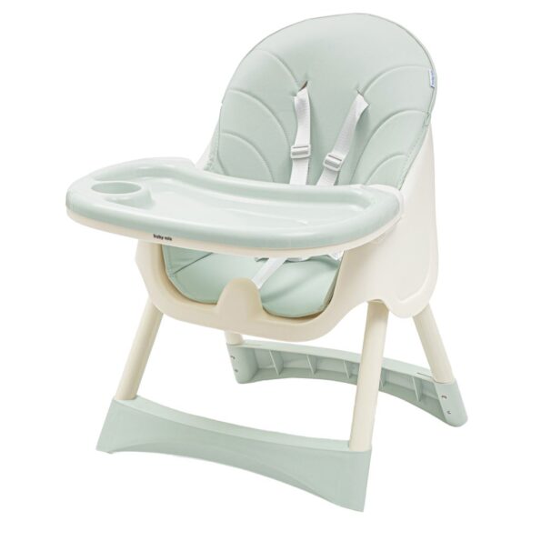 Jedálenská stolička Baby Mix Nora dusty green – Obrázok 5