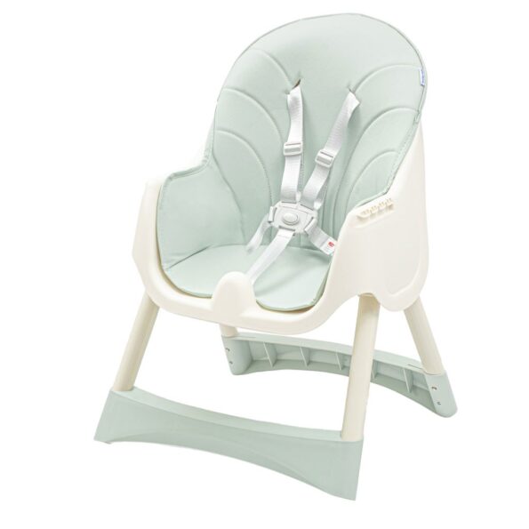 Jedálenská stolička Baby Mix Nora dusty green – Obrázok 6