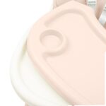 Jedálenská stolička Baby Mix Nora dusty pink – Obrázok 4