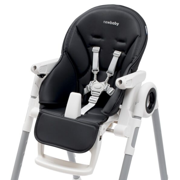 Jedálenská stolička Iris NEW BABY black – Obrázok 2