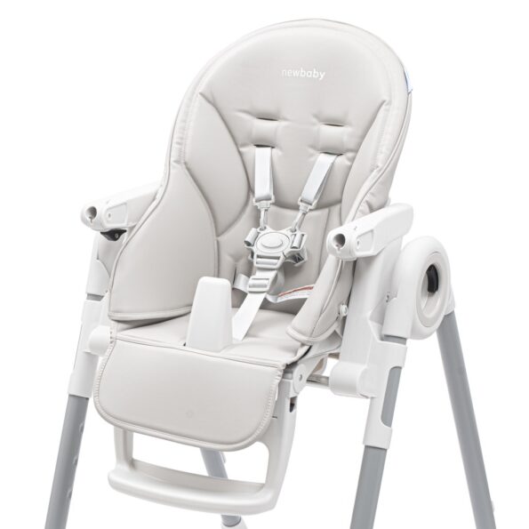 Jedálenská stolička Iris NEW BABY warm grey – Obrázok 2