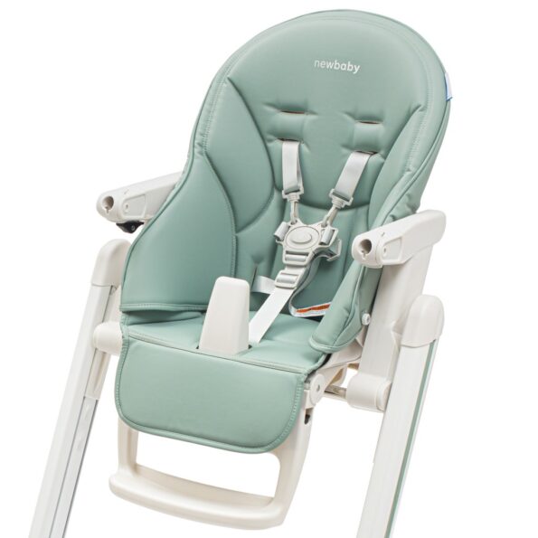 Jedálenská stolička Muka NEW BABY dusty green – Obrázok 2